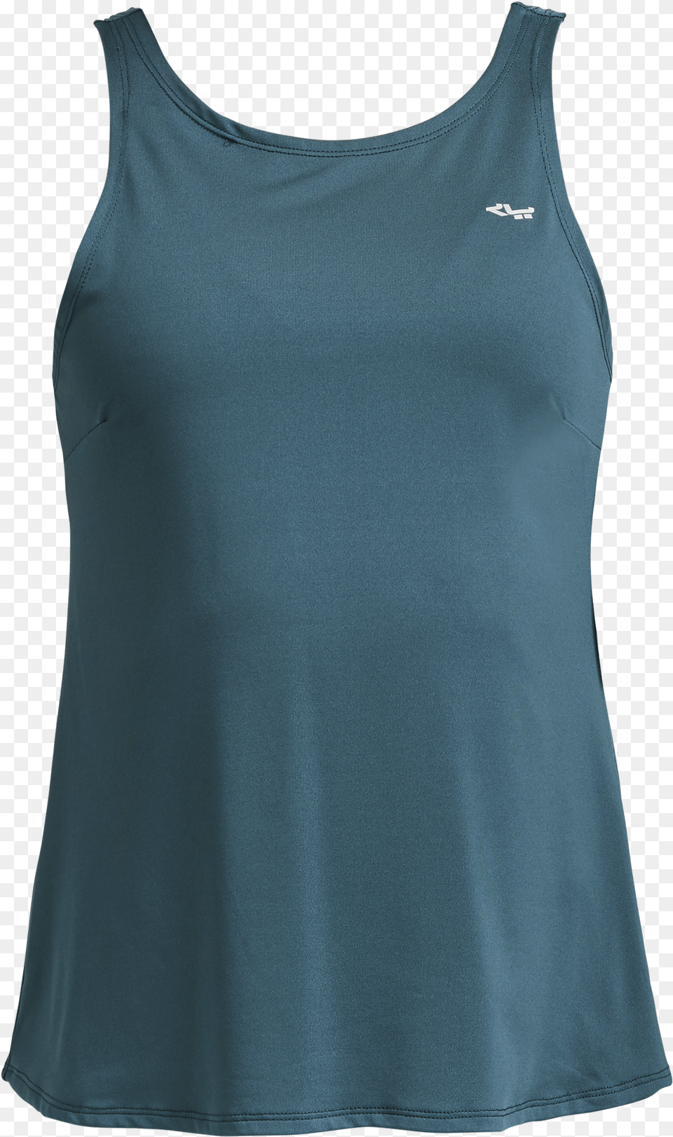 Swirl Singlet Baltic Green Active Tank Free Png