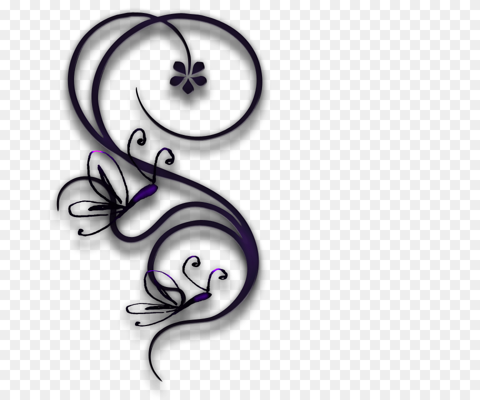 Swirl X, Art, Floral Design, Graphics, Pattern Png
