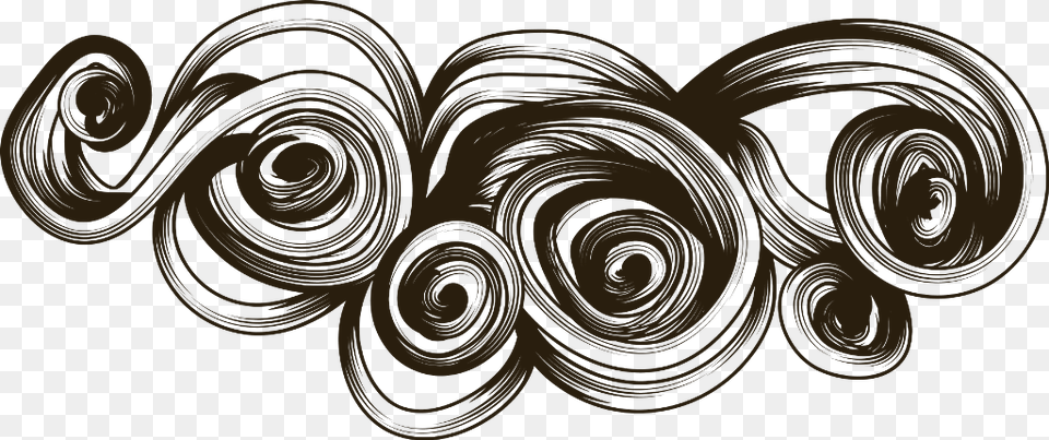 Swirls Sticker Spiral, Art, Floral Design, Graphics, Pattern Free Transparent Png