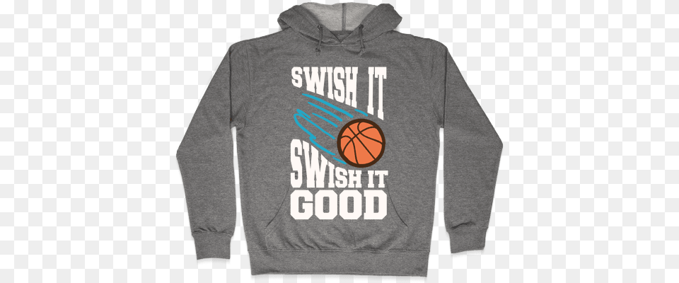 Swish It Swish It Good Hooded Sweatshirt It39s Not About How Big Your Beard Is On The Outside, Clothing, Hoodie, Knitwear, Sweater Png