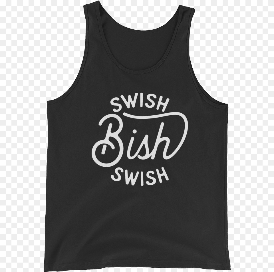 Swish Swish Bish Tank Top Swish Embassyclass Sleeveless Shirt, Clothing, Tank Top, Vest Png