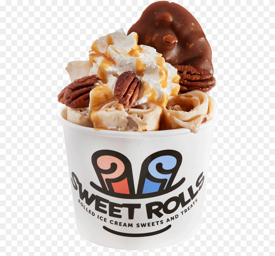 Swish Vector Ribbon Sweet Rolls Ice Cream, Dessert, Food, Ice Cream, Frozen Yogurt Free Png