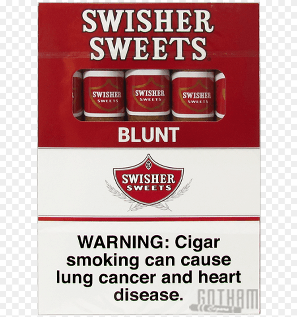 Swisher Sweets Blunts Swisher Sweets, Can, Tin, Alcohol, Beer Free Transparent Png