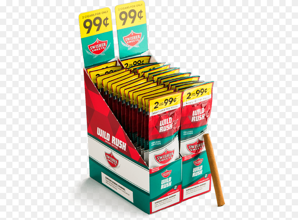 Swisher Sweets Cigarillos Wild Rush Swisher Sweets Free Png