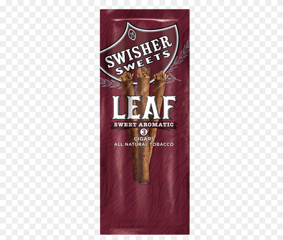 Swisher Sweets Leaf Sweet Aromatic Confectionery, Food, Ketchup, Advertisement, Dynamite Free Png Download