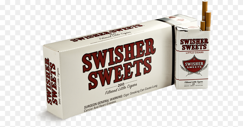 Swisher Sweets Little Cigars, Box, Cardboard, Carton Free Png