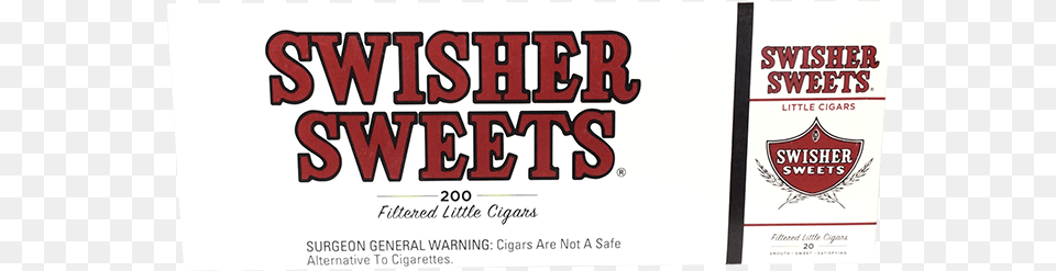 Swisher Sweets Mild 100 S Ctn Swisher Sweets Little Cigars, Advertisement, Poster, Text Png