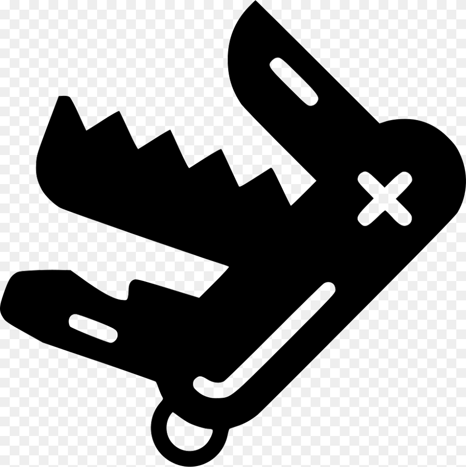 Swiss Army Knife Multipurpose Tool Icon, Stencil, Device, Grass, Lawn Free Png Download