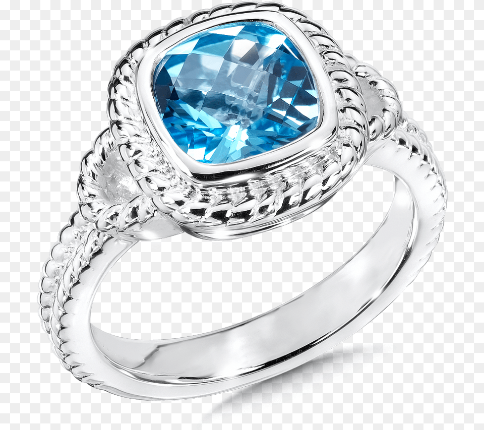 Swiss Blue Topaz Ring Pre Engagement Ring, Accessories, Gemstone, Jewelry, Diamond Free Transparent Png
