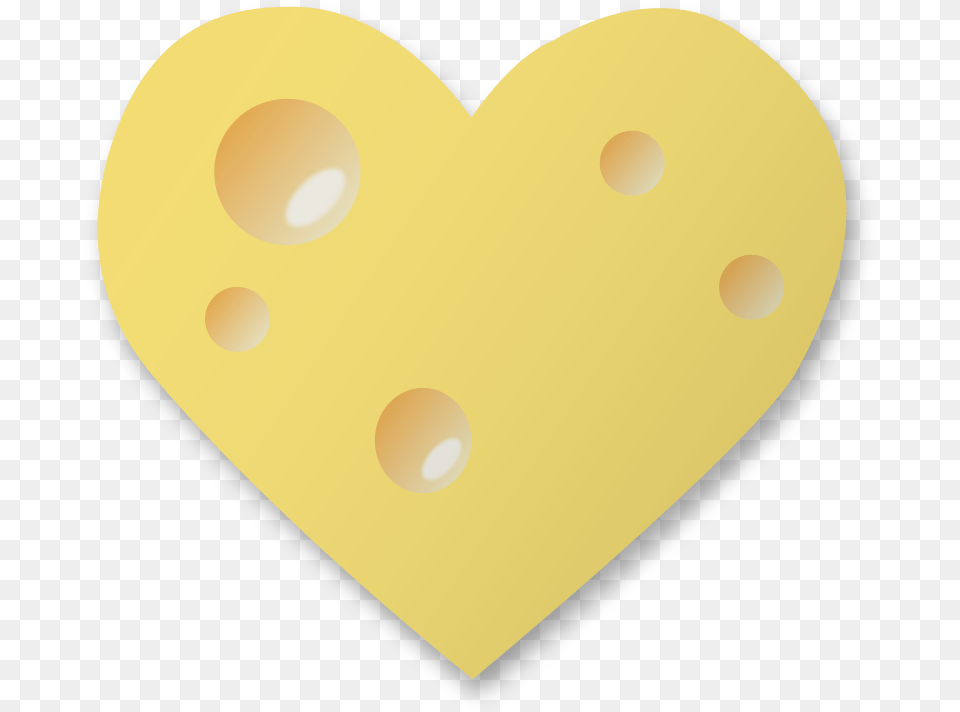 Swiss Cheese Heart Cheese Heart No Background Png Image