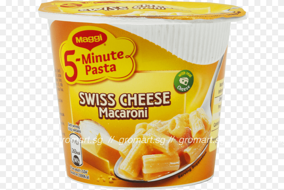 Swiss Cheese Macaroni Maggi, Food, Can, Tin, Dessert Png Image