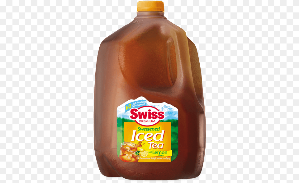 Swiss Iced Tea With Lemon Is A Classic Swiss Tea Cooler, Beverage, Food, Juice, Ketchup Free Png