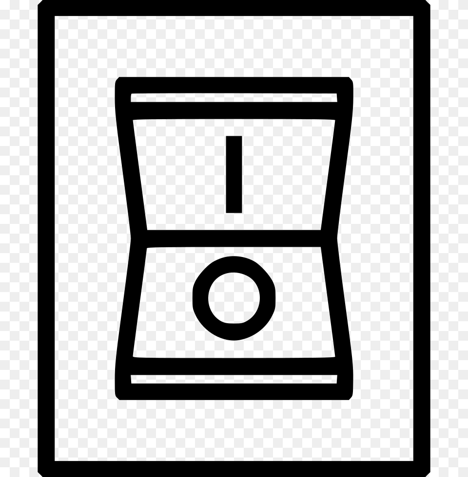 Switch Button On Off Breaker Controller Icon Free Download, Stencil Png