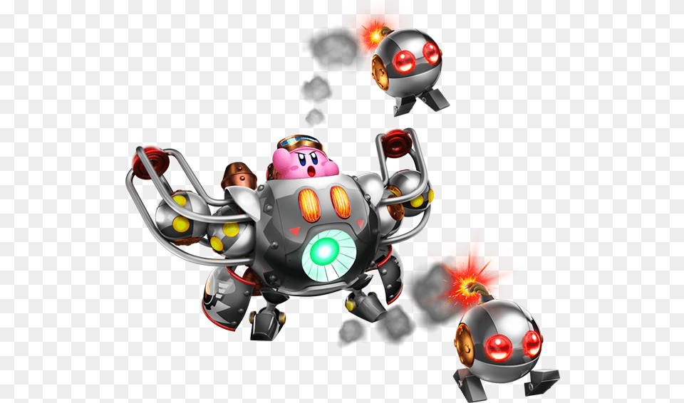 Switch Chara Bomb Kirby Planet Robobot Bomb, Robot, Art, Graphics Free Png Download