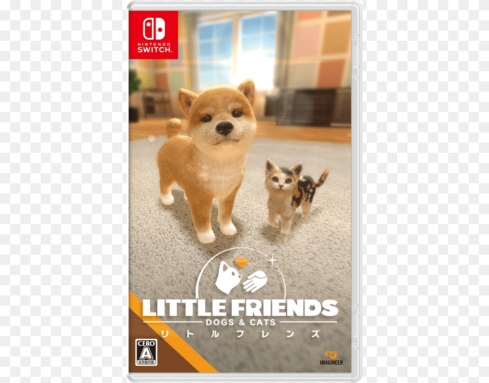 Switch Little Friends Dogs Amp Cats, Advertisement, Poster, Pet, Mammal Free Png