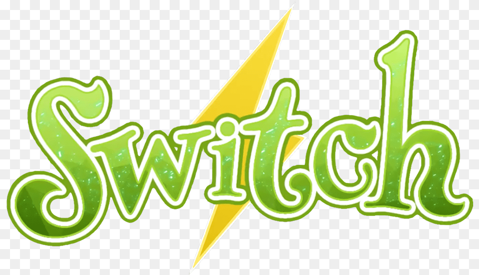 Switch Logo Horizontal, Green, Light, Text Free Transparent Png