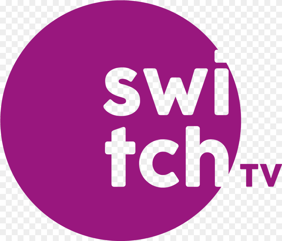 Switch Logo Purple Switch Tv Kenya, Cross, Symbol, Sphere, Text Png Image