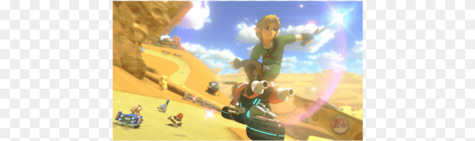 Switch Mario Kart 8 Deluxe, Person Free Png Download