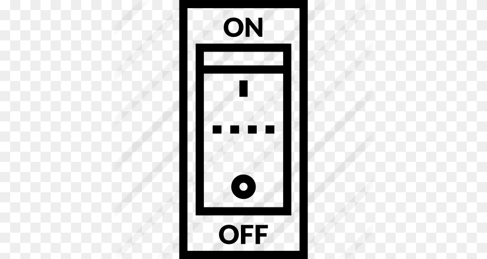 Switch Off, Gray Png