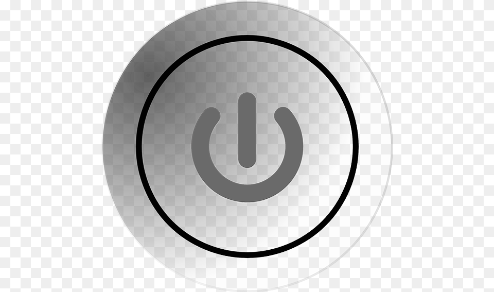 Switch Stop Start Off On Button Round Power Round On Off Button, Disk, Text, Sphere Free Png