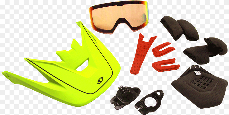 Switchblade Camera Helmet Visor Visor Giro Montaro, Accessories, Goggles, Clothing, Glove Free Png Download