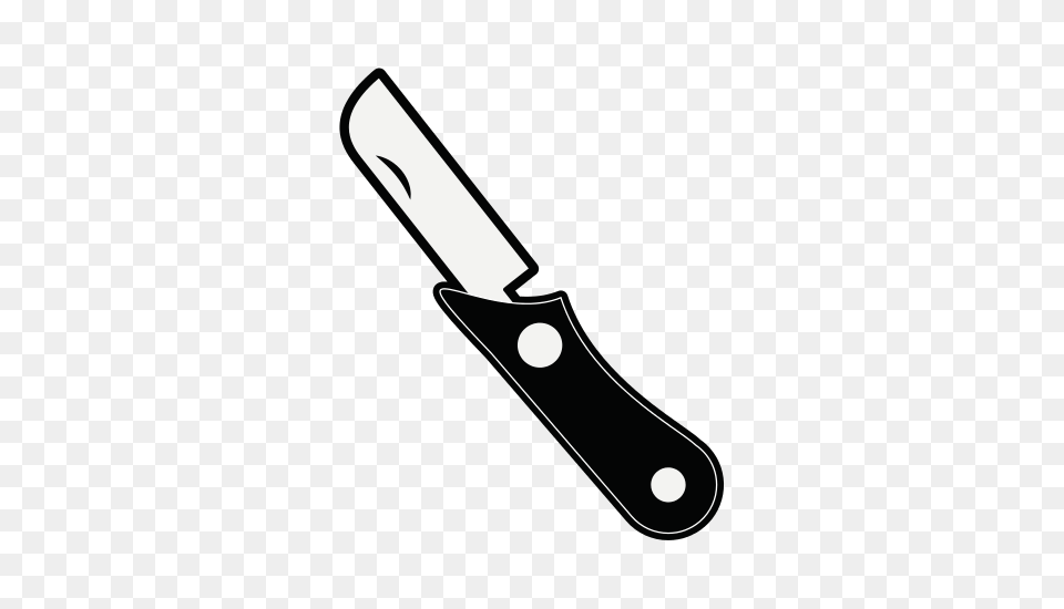 Switchblade Knife Icon, Blade, Weapon, Cutlery, Smoke Pipe Png