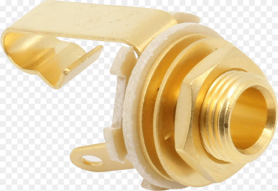 Switchcraft Mono 2 Conductor Open Circuit Gold Bellows, Bronze Free Png