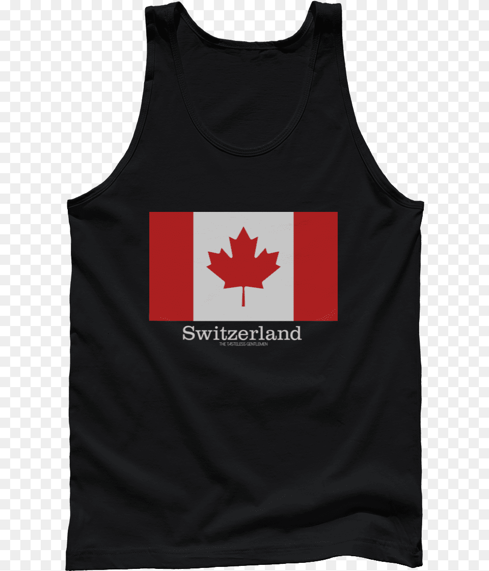 Switzerland Canada Switzerland Canada Switzerland Canada Canada Flag, Leaf, Plant, Clothing, Tank Top Png Image