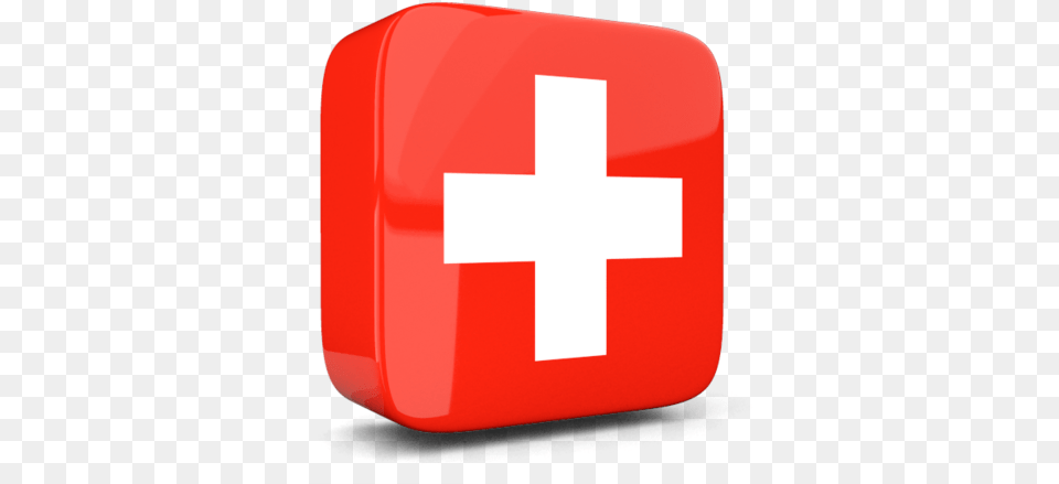Switzerland Flag 3d, First Aid Free Transparent Png