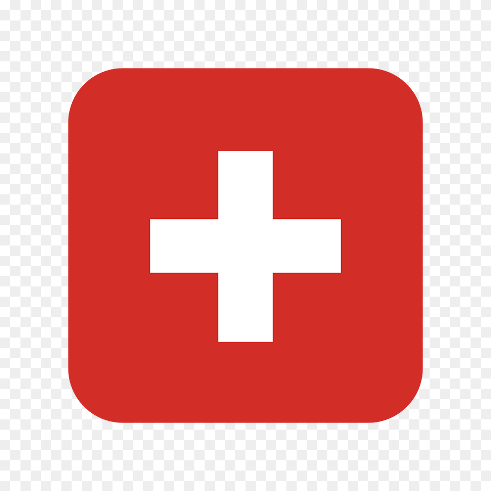 Switzerland Flag Emoji Clipart, First Aid, Logo, Red Cross, Symbol Free Transparent Png