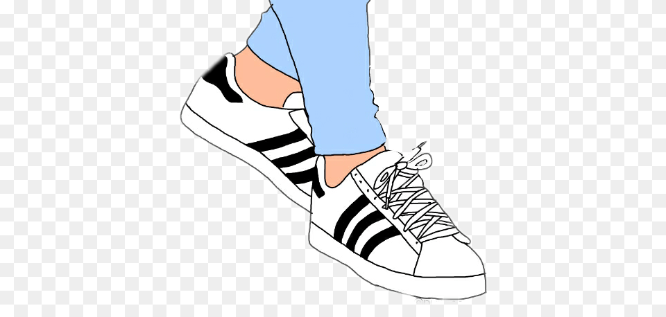 Swoosh Nike Logo Clip Art Cartoon Adidas Shoe Drawing, Clothing, Footwear, Sneaker, Person Png