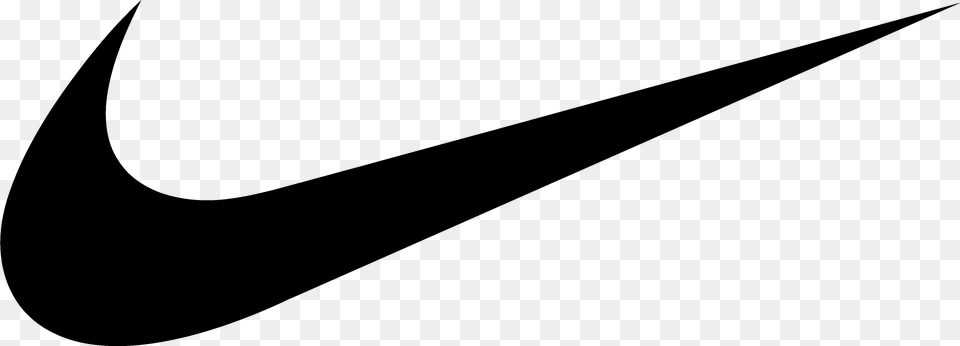Swoosh Nike Logo Nike Swoosh Logo, Gray Free Transparent Png