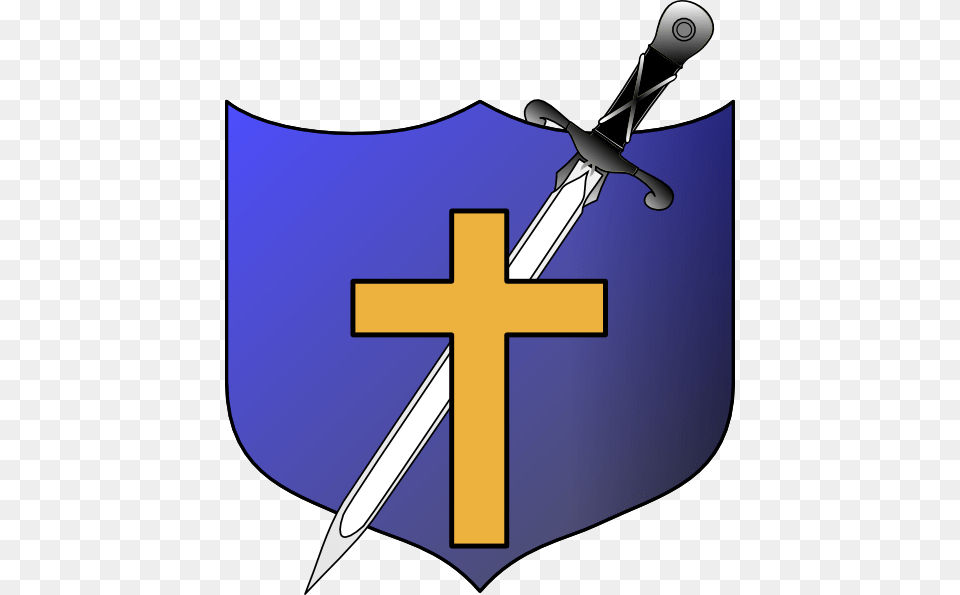 Sword And Bible Clip Art Cliparts, Weapon, Cross, Symbol, Armor Free Png