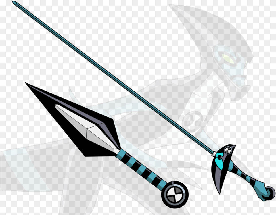 Sword And Kunai By Necrodarkus Ben 10 Sword, Machine, Wheel, Weapon, Aircraft Free Transparent Png