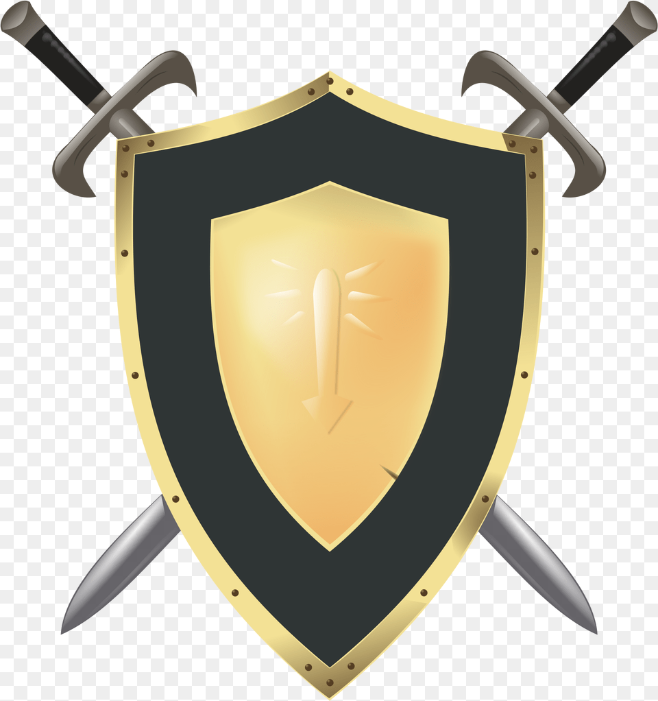 Sword And Shield Battle For Wesnoth Logo, Armor, Blade, Dagger, Knife Png