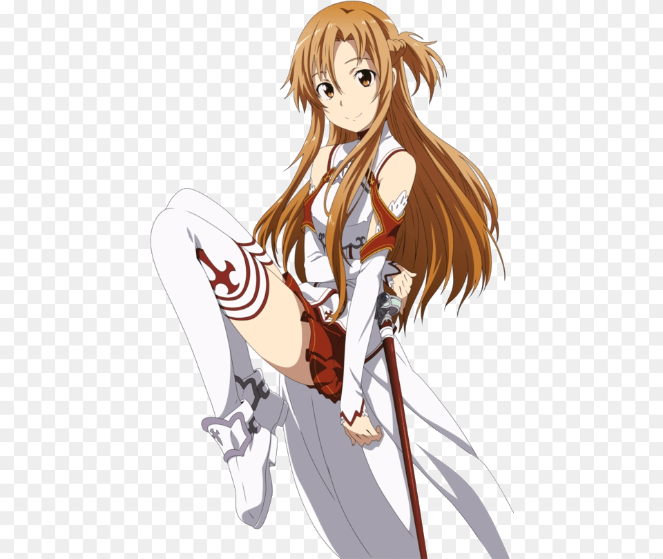 Sword Art Online Asuna Yuuki Vector By Mike Rmb Hot Sword Art Online Asuna, Publication, Book, Comics, Adult Free Transparent Png