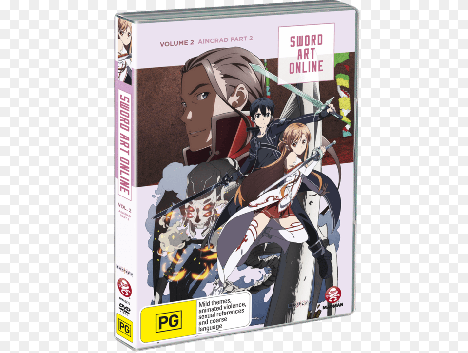 Sword Art Online Blu Ray, Book, Comics, Publication, Baby Free Png Download