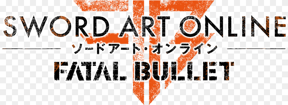 Sword Art Online Fatal Bullet Game Logo, Text, Advertisement, Poster Png