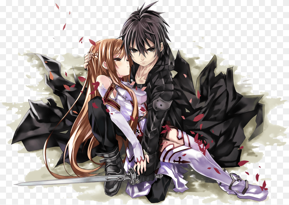 Sword Art Online Gambar, Publication, Book, Comics, Adult Free Png