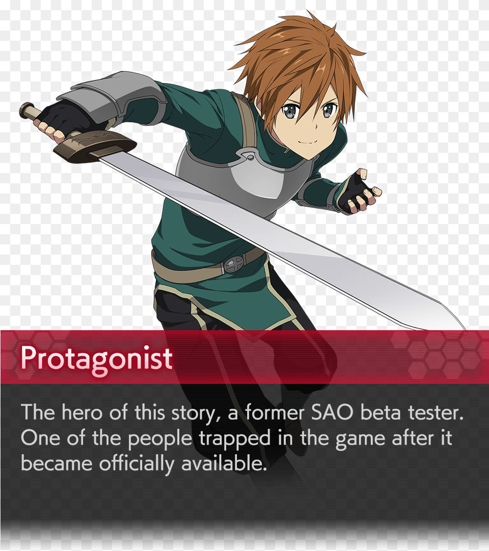 Sword Art Online Integral Factor Protagonist, Book, Comics, Publication, Weapon Png