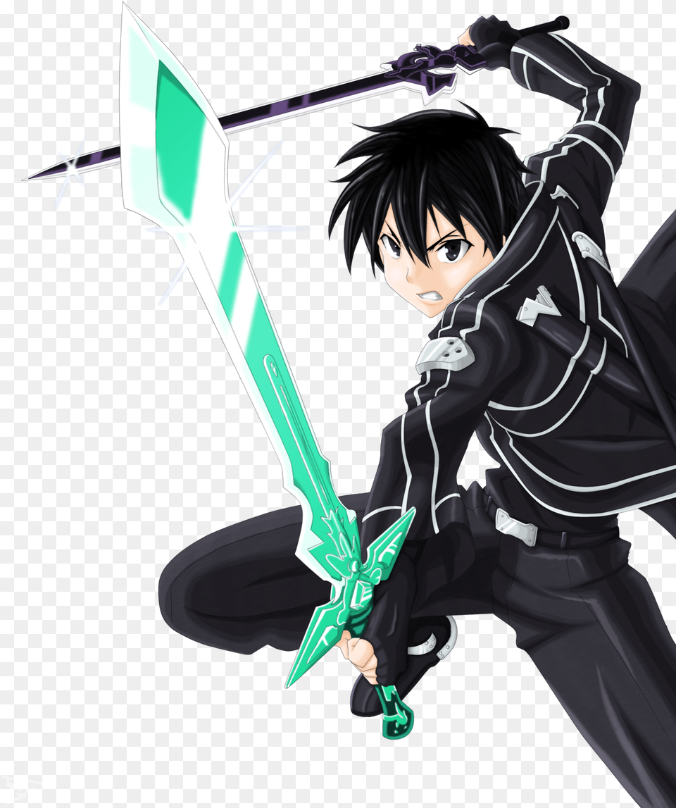 Sword Art Online Kirito, Book, Comics, Publication, Baby Free Transparent Png