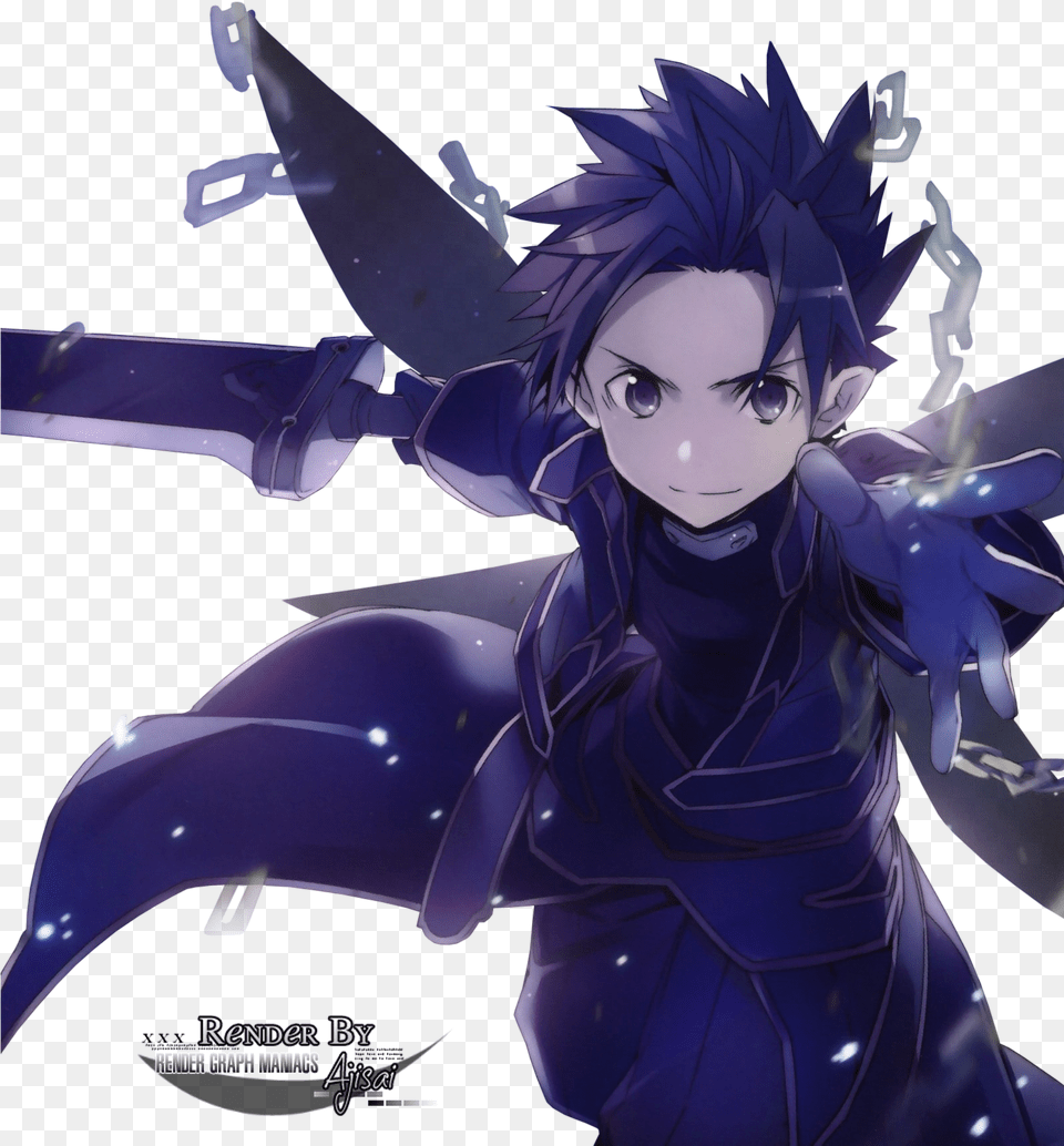 Sword Art Online Kirito Alo Sword Art Online Kirito Alfheim, Book, Comics, Publication, Adult Free Transparent Png