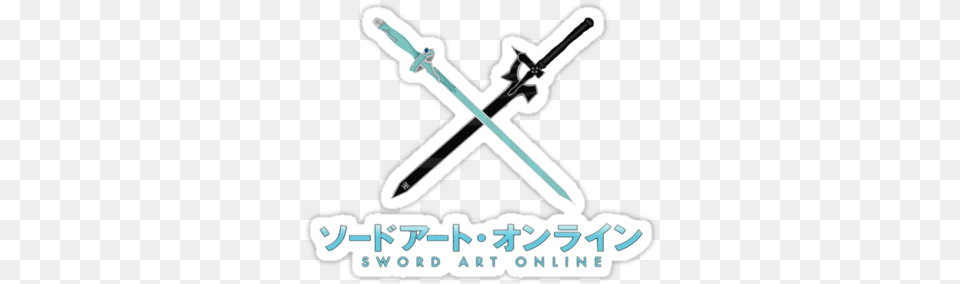 Sword Art Online Logo Sword Art Online, Weapon, Blade, Dagger, Knife Free Png Download