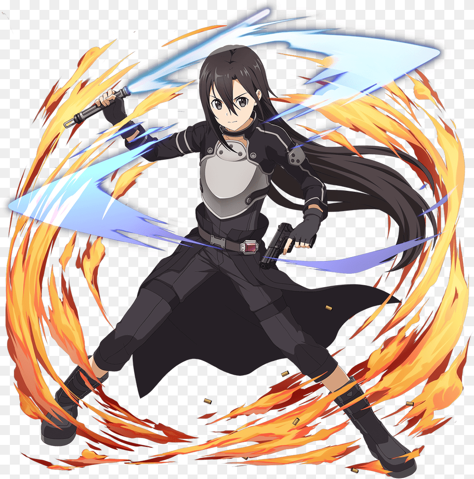 Sword Art Online Memory Defrag Kirito Ggo, Publication, Book, Comics, Adult Free Transparent Png