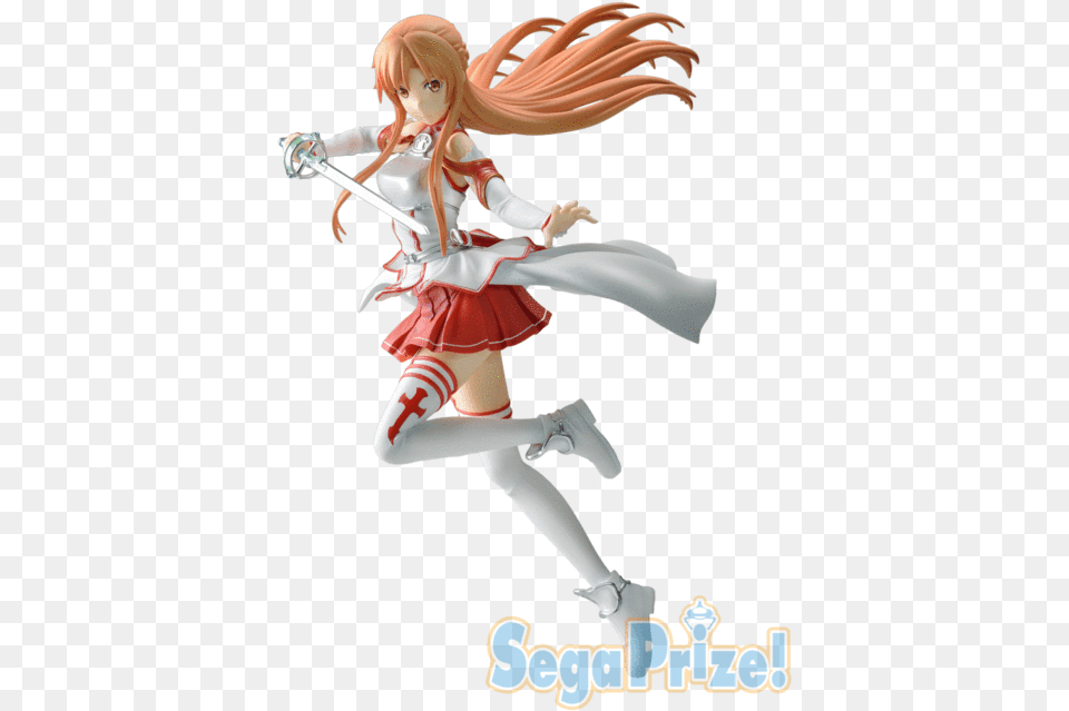 Sword Art Online Ordinal Scale Sega Figure Asuna, Book, Clothing, Comics, Costume Free Png Download