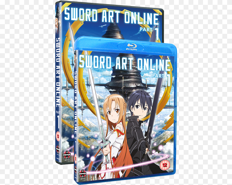 Sword Art Online Part Sword Art Online Movie Dvd, Book, Comics, Publication, Adult Png Image