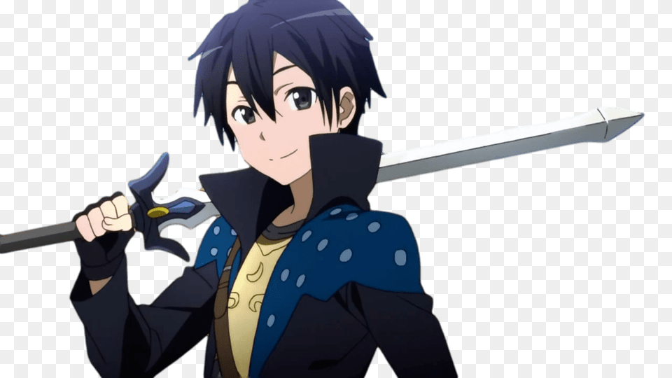 Sword Art Online Pictures Of Kirito, Anime, Adult, Female, Person Png Image