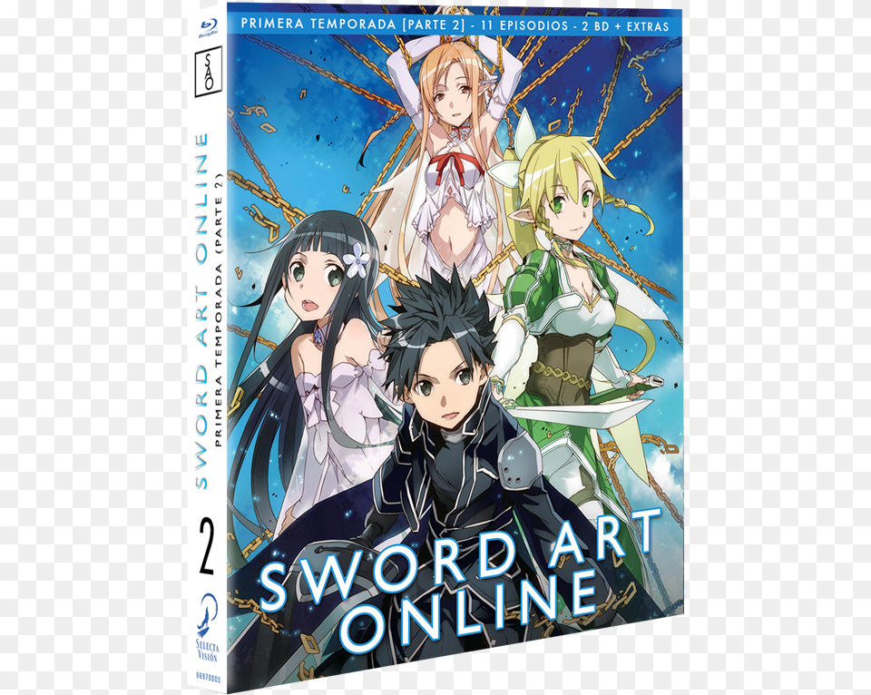 Sword Art Online Season 1 Part 2 Collector S Edition Sword Art Online Kirito Fairy, Book, Comics, Publication, Adult Png