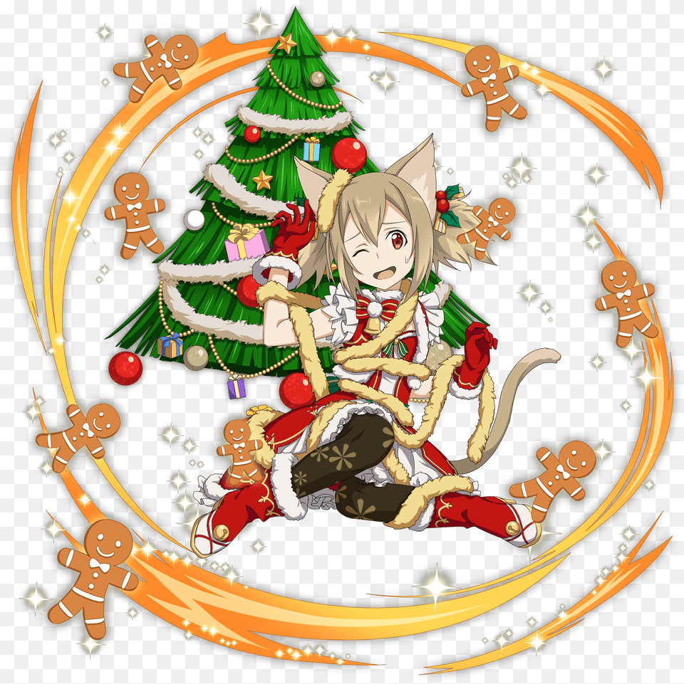 Sword Art Online Silica Christmas, Baby, Person, Face, Head Free Transparent Png