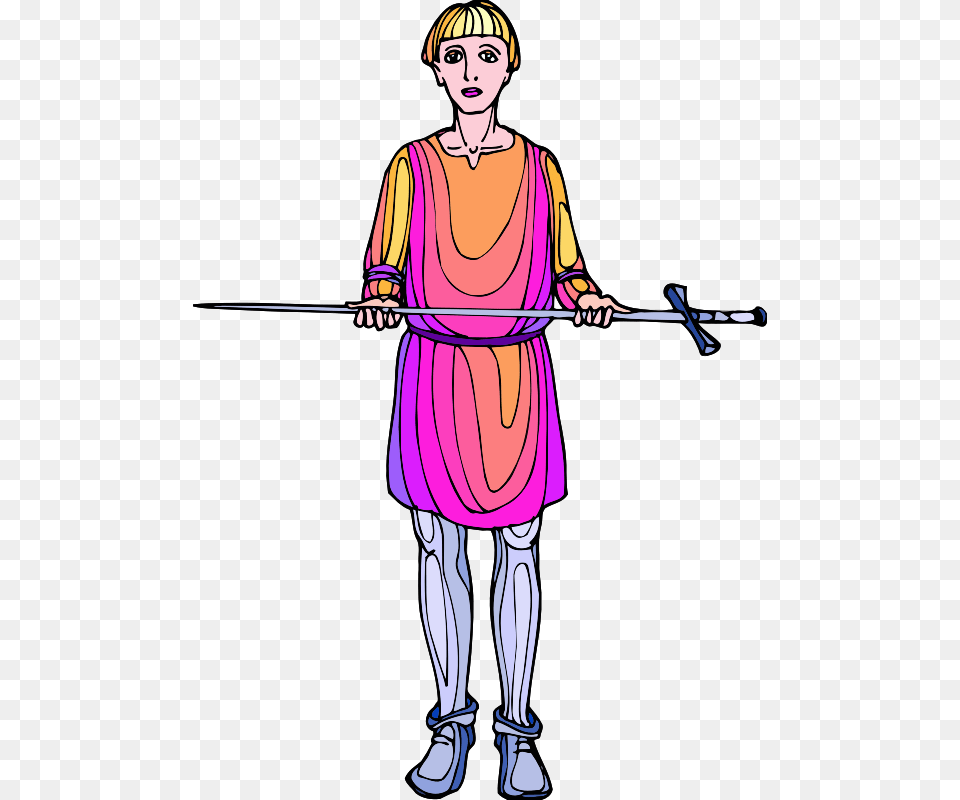Sword Bearer, Adult, Person, Female, Woman Free Png